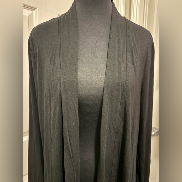 Soma Black Cardigan Sweater Wrap - Picture 2 of 8